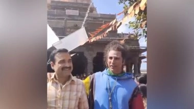 Entertainment News | Akshay Kumar Shares Glimpse of 'OMG 2' Set in Ujjain