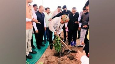 India News | Union Minister Sarbananda Sonowal Inaugurates 'Ayush Van' in Gujarat's Gandhidham