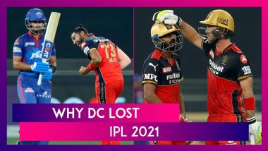 Royal Challengers Bangalore vs Delhi Capitals IPL 2021: 3 Reasons Why DC Lost