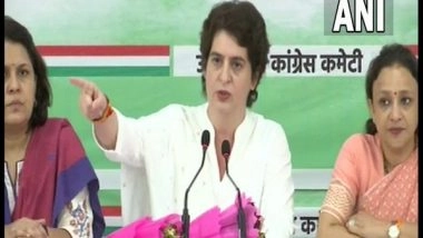 India News | Congress to Give 40 Pc Tickets to Women in UP Assembly Polls: Priyanka Gandhi Vadra