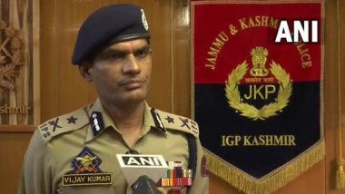India News | JeM Terrorist Killed in Tral Encounter Used to Provide Shelter, Hide-out to Foreign Jaish Terrorists: IGP Kashmir