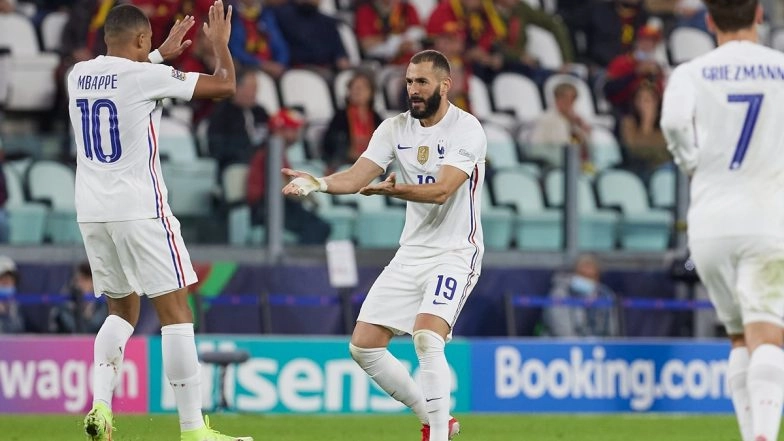 Kylian Mbappe, Karim Benzema, Antoine Griezmann &amp; Others React After France Seals  3-2 Win Against Belgium in UEFA Nations League 2021 (Check Reactions)