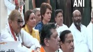 India News | Lakhimpur Kheri Incident: Priyanka Gandhi Vadra, Other Congress Leaders Observe 'maun Vrat' in Lucknow