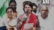 Priyanka Gandhi to Address 'Pratigya Rally' in Uttar Pradesh's Gorakhpur on October 31