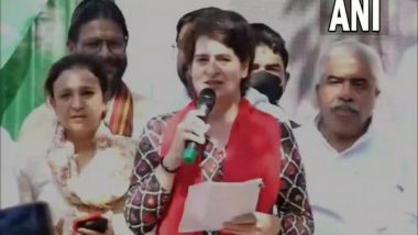 Priyanka Gandhi to Address 'Pratigya Rally' in Uttar Pradesh's Gorakhpur on October 31