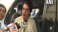 India News | Lakhimpur Kheri Incident: Priyanka Gandhi Vadra Reiterates Demand for Resignation of MoS Teni