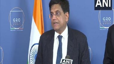 G20 Summit 2021 Has Delivered Strong Message of Recovery From COVID-19 Pandemic, Says Piyush Goyal
