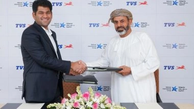 Business News | TVS Motor Company to Partner with Bahwan International Group to Strengthen Its Presence in Iraq