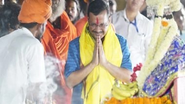 India News | Arvind Kejriwal to Offer Prayers at Hanuman Garhi Temple, Ram Janmbhoomi in UP's Ayodhya Today