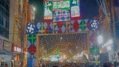 India News | Hyderabad's Old City Illuminates for Milad-un-Nabi