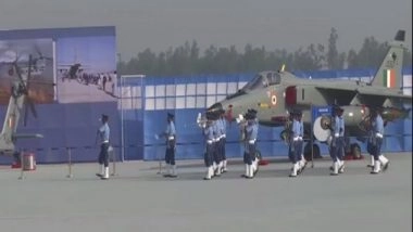 India News | Air Force Day Parade Commences at Hindon Air Force Station