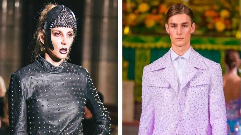 Designers Michael Lombard and Michael Cinco Rock the Runway With Roaring Collections at Paris Fashion Week