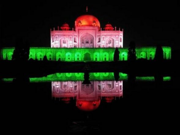 100 Crore COVID-19 Vaccinations in India: ASI Illuminates 100 Monuments in Tri-Colour To Celebrate the Achievement - Vimarsana News