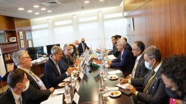 World News | Jaishankar Calls on Speaker of Israel's Knesset, Holds Wide-ranging Discussions