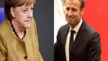 World News | Angela Merkel, Emmanuel Macron to Discuss Global, European Agenda on Nov 3