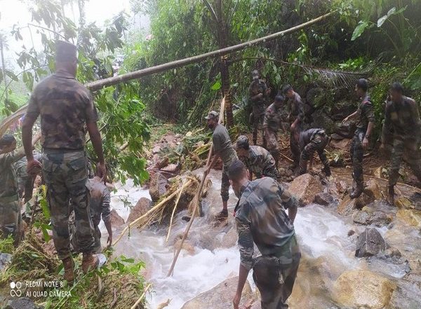 India News | Army Column Arrives in Wayanad for Rescue Operations