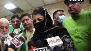 Mehbooba Mufti Slams Centre on Killings in Kashmir, Says &lsquo;Govt Arresting People Without Evidence as a Cover-Up&rsquo;