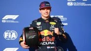 Max Verstappen Attains Pole Position for Ninth Time in 2021, Outraces Lewis Hamilton in Qualifying Round of US Grand Prix 2021 (Watch Video)