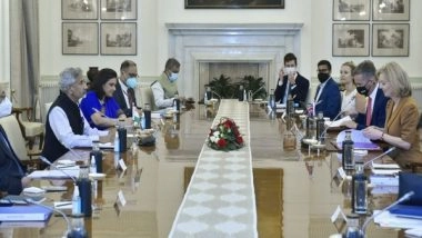 World News | Jaishankar, UK Counterpart Review Roadmap 2030, Appreciate Progress Despite COVID Constraints