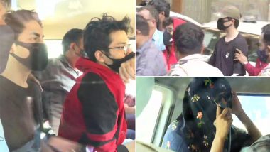 Aryan Khan, Arbaz Seth Merchant And Munmun Dhamecha, Detained By NCB During Raid At Cordelia Cruise Off Mumbai Coast, Taken For Medical Examination