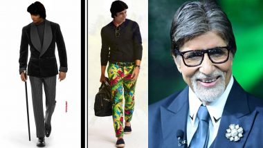 Amitabh Bachchan Looks Dapper As He Shares Throwback Pictures From His Modelling Days!
