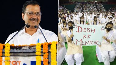 Delhi CM Arvind Kejriwal Launches 'Desh Ke Mentor' Programme Aimed at Guiding Students on Career Choices