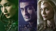 Eternals: Gemma Chan As Sersi, Kumail Nanjiani As Kingo, Angelina Jolie As Thena &ndash; Marvel Studios Release Character Posters Of 10 Superheroes