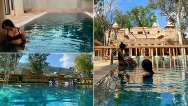 Rhea Kapoor Enjoys a Day by the Pool, Takes a Dip in Sexy Swimwear (View Pics)