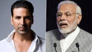 Akshay Kumar Thanks PM Narendra Modi for India&rsquo;s 100 Crore Vaccination Milestone, Calls It an &lsquo;Incredibly Proud Day&rsquo;