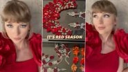 Taylor Swift Teases &lsquo;Red Season&rsquo; Ahead of Re-Recorded &lsquo;Red&rsquo; Album&rsquo;s Release (Watch Video)