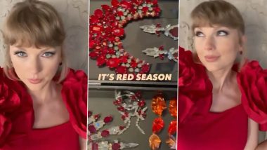 Taylor Teases Ahead of Re-Recorded 'Red' Album's (Watch Video) | LatestLY