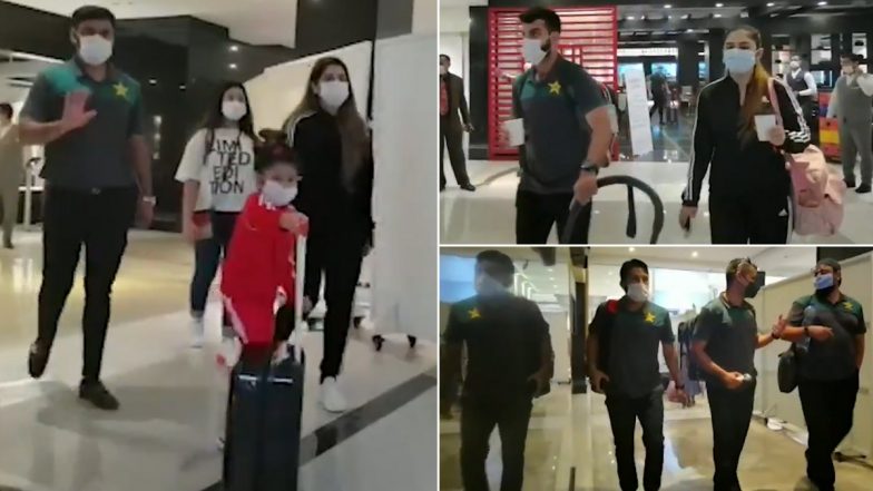 Pakistan Cricket Team Leaves For UAE Ahead Of T20 World Cup 2021 (Watch Video)