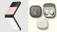 Samsung Galaxy Z Flip3 Bespoke Edition, Galaxy Watch4 Bespoke Edition & Galaxy Buds2 Maison Kitsune Edition Launched