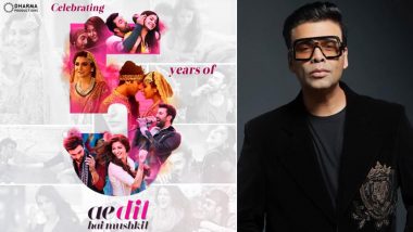 Ae Dil Hai Mushkil Clocks 5 Years: Karan Johar Relishes His Film With Ranbir Kapoor, Anushka Sharma and Aishwarya Rai Bachchan, Hails the ‘The Power of Ek Tarfaa Pyaar’