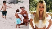 Britney Spears Shares &lsquo;Bittersweet&rsquo; Journey of Watching Sons Grow Up With Throwback Clicks From Her Beach Vacay