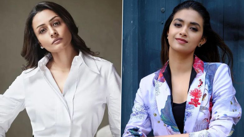 Namrata Shirodkar Shares A Pic With Keerthy Suresh From The Sets Of Sarkaru Vaari Paata And It’s A Must See!