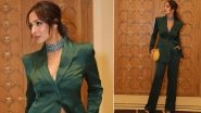 Malaika Arora Makes a Compelling Case for Power Dressing, Stuns in a Bottle Green Pantsuit