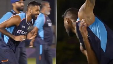 Hardik Pandya Returns To Bowling In Nets Ahead Of India vs New Zealand, T20 World Cup 2021 Tie (Watch Video)