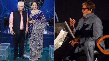 KBC 13: Hema Malini, Ramesh Sippy to Relive Sholay Shoot on Amitabh Bachchan’s Quiz Show