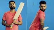 Virat Kohli Hilariously Mimics Shikhar Dhawan&rsquo;s Batting Style (Watch Video)