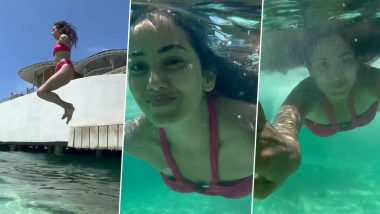 Mira Rajput Kapoor Is a Water Baby in This Pink Bikini As She Enjoys Vacay in Maldives! (Watch Video)