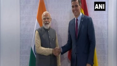 World News | Rome: PM Modi Meets Spanish Prime Minister Pedro Sanchez