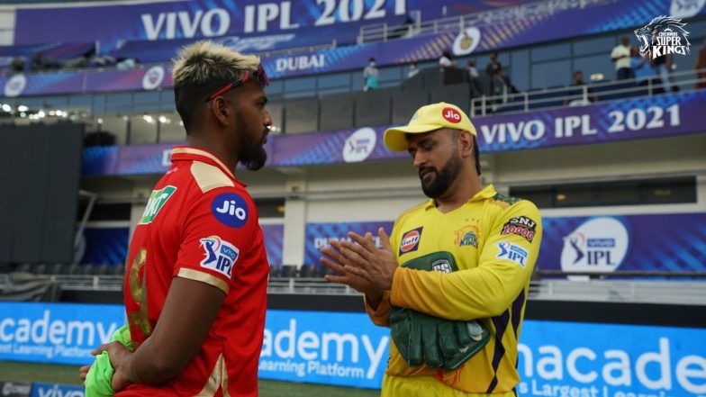 Nicholas Pooran Attends MS Dhoni’s Master Class After CSK vs PBKS, IPL 2021 (See Pics)