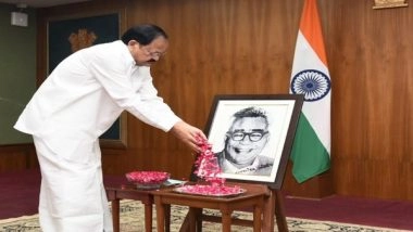 India News | Ram Manohar Lohia's Thoughts Inspire Us in Striving to Create an Egalitarian Society, Says Vice President Naidu on His Death Anniversary