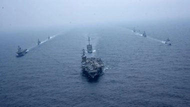 World News | Multilateral Maritime Exercise Malabar Underway in Bay of Bengal