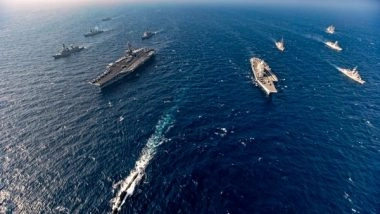 World News | Second Phase of Multilateral Maritime Exercise Malabar to Commence on October 12