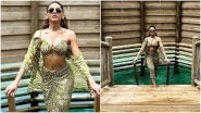 Alaya F Turns Up the Heat With Her Animal Print Beachwear in The Maldives (View Pics)