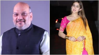 Sara Ali Khan Extends Heartfelt Wishes To Home Minister Amit Shah On His 57th Birthday!