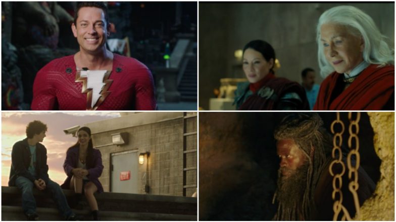 Shazam! Fury of the Gods: BTS Footage Revealed at DC Fandome 2021 Unveils Helen Mirren, Lucy Liu’s Villains, Teen Romance and Some Scary Monsters (Watch Video)