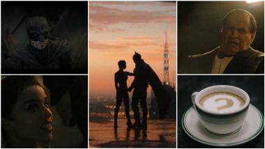 The Batman Trailer: Robert Pattinson’s Broody Bruce Wayne, Zoe Kravitz’ Dynamic Catwoman Make a Deadly Combo! (Watch Video)